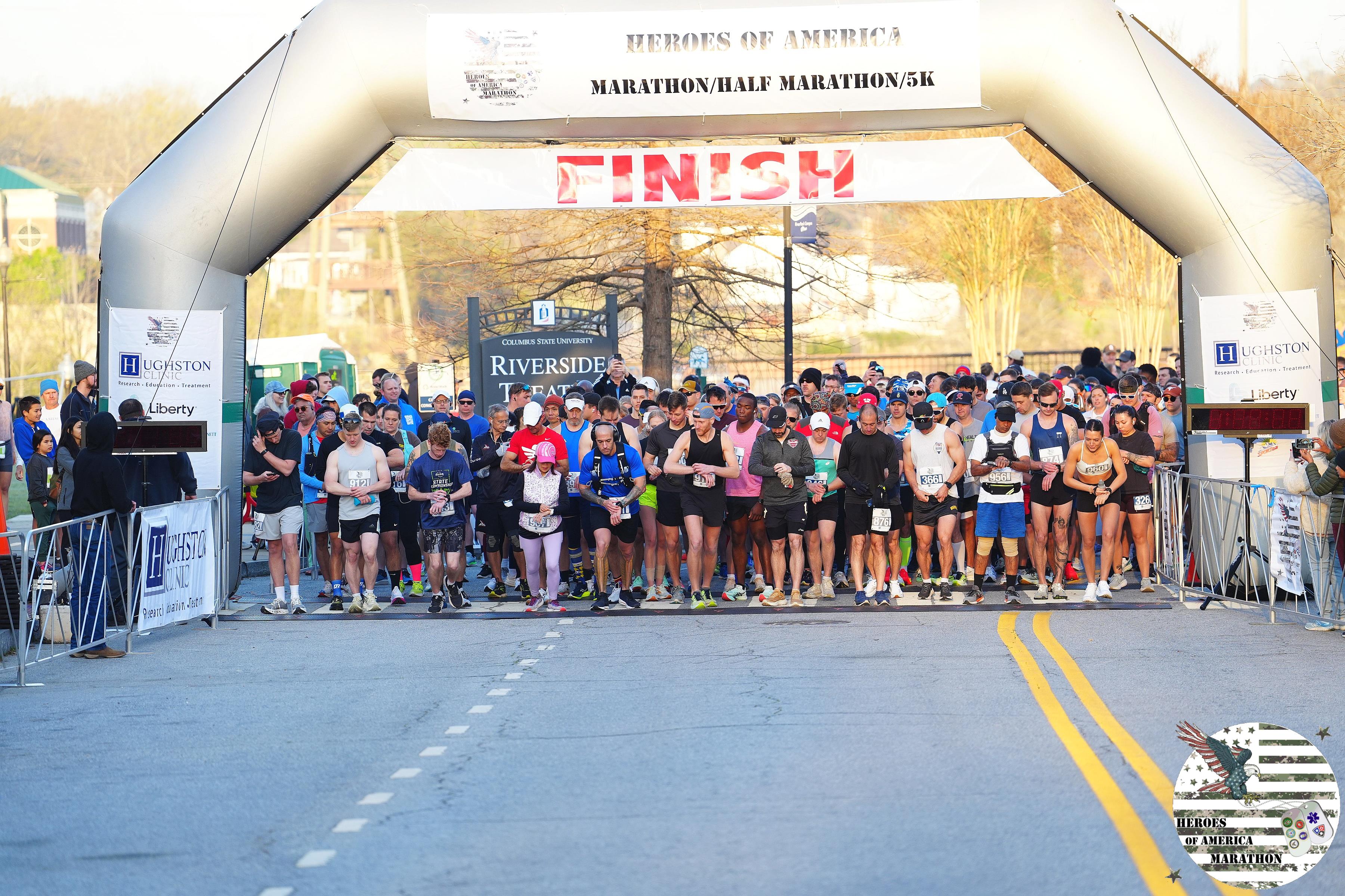 Heroes of America Marathon/Half Marathon/5K