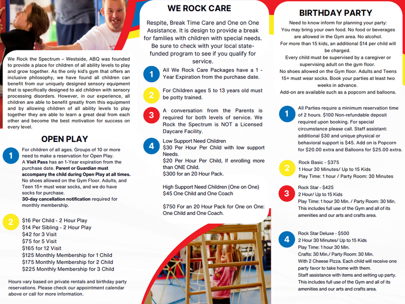 We Rock the Spectrum Westside ABQ