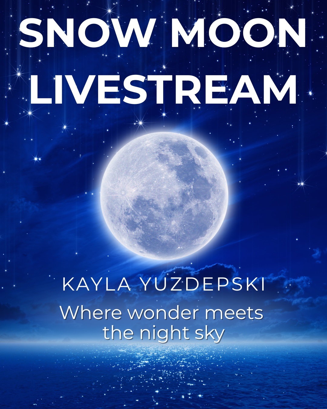 NEW MOON LIVESTREAM