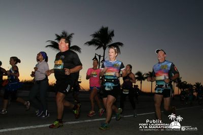 Publix Fort Lauderdale A1A Marathon, Half Marathon, 6K & Kids of Love Run, & Celcius 5k