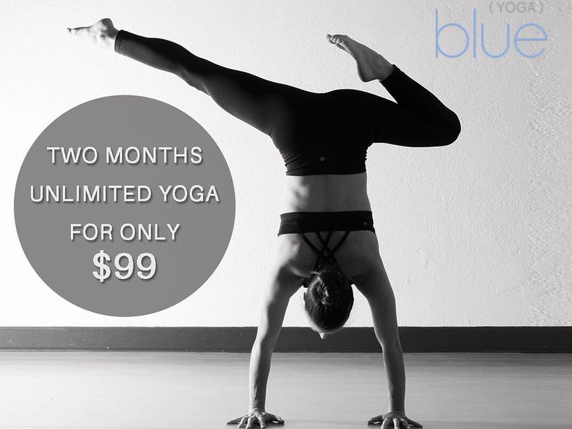 blue yoga